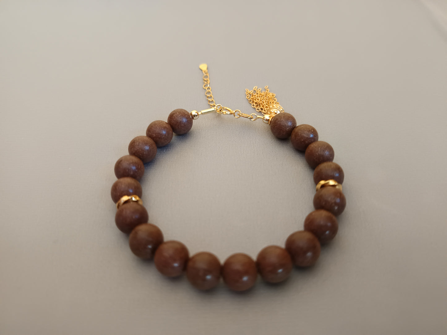 Imperial Osmanthus Incense bracelet gold plated sterling silver