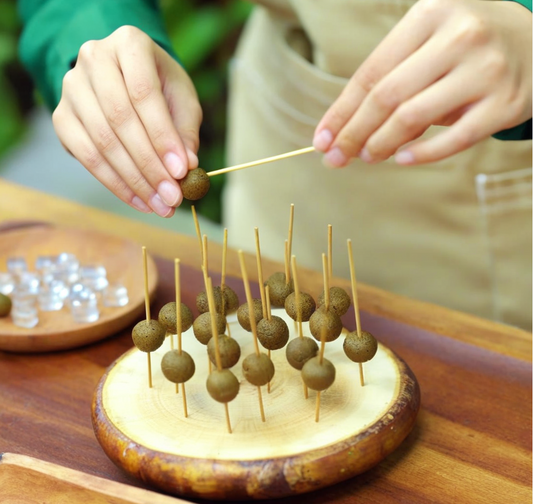 Wearable serenity - healing TCM incense bead jewelry based on Daoist tradition