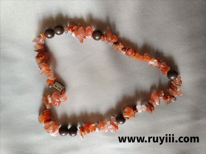 Gemstone Herbal Aromatherapy Double Wrap Bracelet for Calm