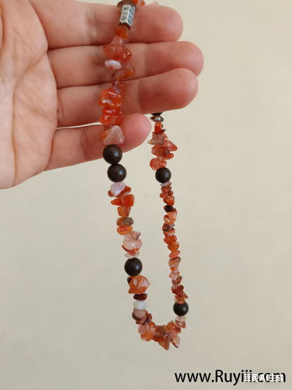 Gemstone Herbal Aromatherapy Double Wrap Bracelet for Calm