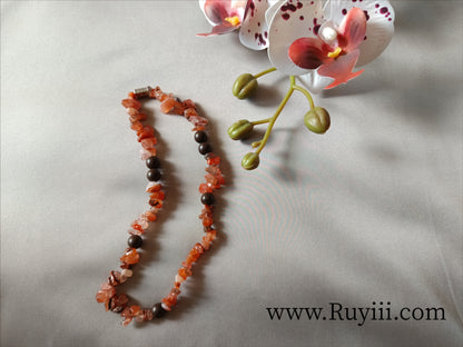 Gemstone Herbal Aromatherapy Double Wrap Bracelet for Calm